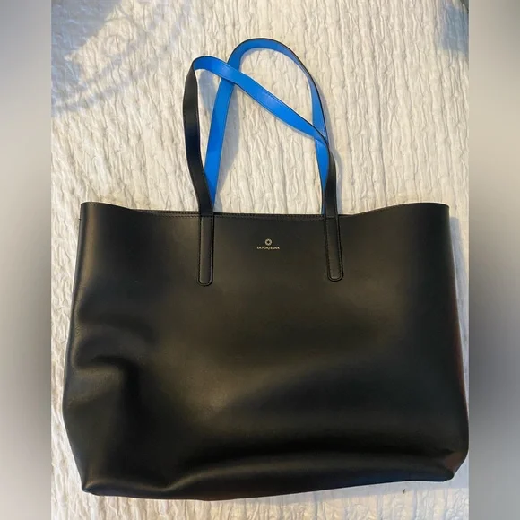 Leather Tote by La Portegna - Picture 4 of 7